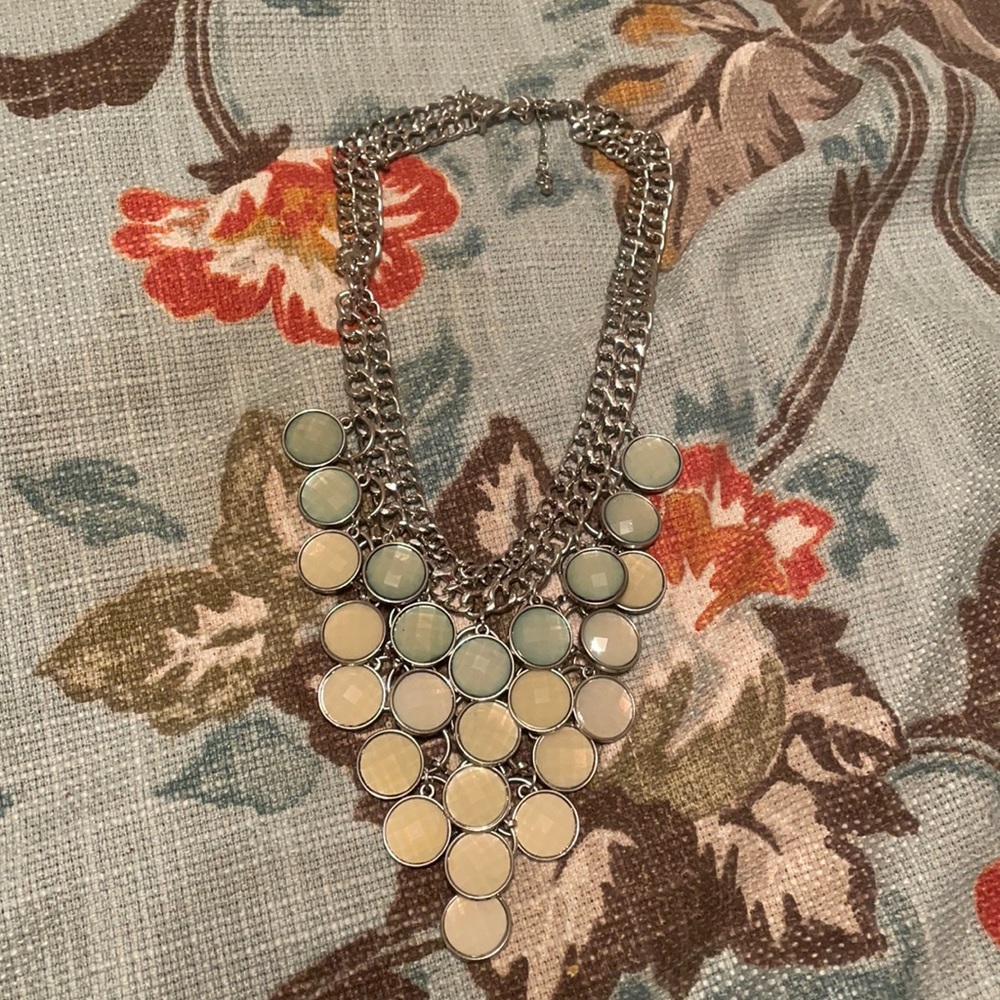 Gem chunky necklace